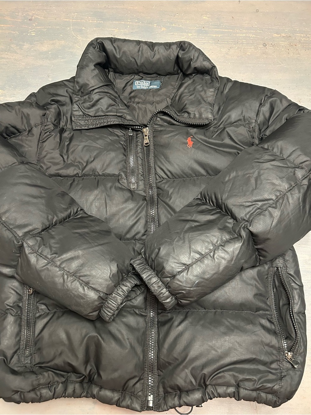 Polo Ralph Lauren black down puffer jacket